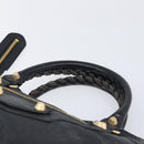 Balenciaga Giant City Hand Bag Leather 2way Black Gold 281770 Auth BA16329SAM-8