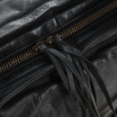 Balenciaga The City Hand Bag Leather 2way Black Gold Tone 115748 Auth BA16337V-18