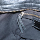 Balenciaga The City Hand Bag Leather 2way Black Gold Tone 115748 Auth BA16337V-25