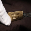 GUCCI GG Canvas Shoulder Bag Beige Gold Tone 145857 Auth BA16341A-23