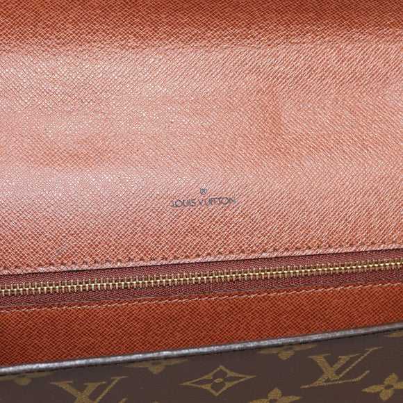 LOUIS VUITTON Monogram Porte Documents Bandouliere Bag M53338 LV Auth BA16352