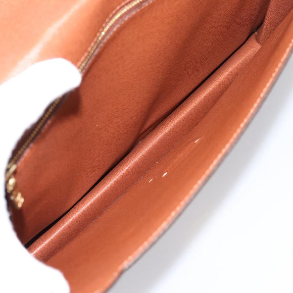 LOUIS VUITTON Monogram Porte Documents Bandouliere Bag M53338 LV Auth BA16352
