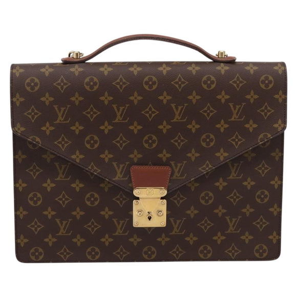 LOUIS VUITTON Monogram Porte Documents Bandouliere Bag M53338 LV Auth BA16352