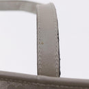 GUCCI GG Implementation Hand Bag PVC Silver 211138 Auth BA16353-17