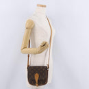 LOUIS VUITTON Monogram Cartouchiere PM Shoulder Bag M51254 LV Auth BA16358-28