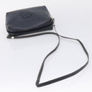 GUCCI Shoulder Bag Leather Navy Silver 007 37 4916 Auth BA16359-7