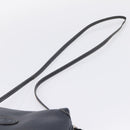 GUCCI Shoulder Bag Leather Navy Silver 007 37 4916 Auth BA16359-9