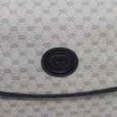 GUCCI Micro GG Supreme Shoulder Bag PVC Navy Gold 001 14 0712 Auth BA16361-17