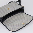 GUCCI Micro GG Supreme Shoulder Bag PVC Navy Gold 001 14 0712 Auth BA16361-18