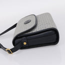 GUCCI Micro GG Supreme Shoulder Bag PVC Navy Gold 001 14 0712 Auth BA16361-3