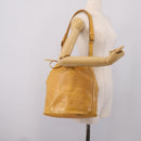LOUIS VUITTON Epi Petit Noe Shoulder Bag Yellow M44109 LV Auth BA16369-19