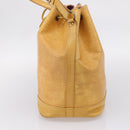 LOUIS VUITTON Epi Petit Noe Shoulder Bag Yellow M44109 LV Auth BA16369-4
