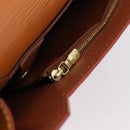 LOUIS VUITTON Epi Porte Documents Bandouliere Bag Zipangu M54468 LV Auth BA16370-24