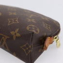 LOUIS VUITTON Monogram Pochette Cosmetic PM Pouch M43998 LV Auth BA16371-15