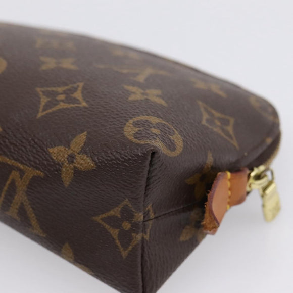 LOUIS VUITTON Monogram Pochette Cosmetic PM Pouch M43998 LV Auth BA16371
