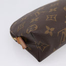 LOUIS VUITTON Monogram Pochette Cosmetic PM Pouch M43998 LV Auth BA16371-16