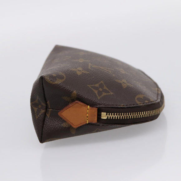 LOUIS VUITTON Monogram Pochette Cosmetic PM Pouch M43998 LV Auth BA16371
