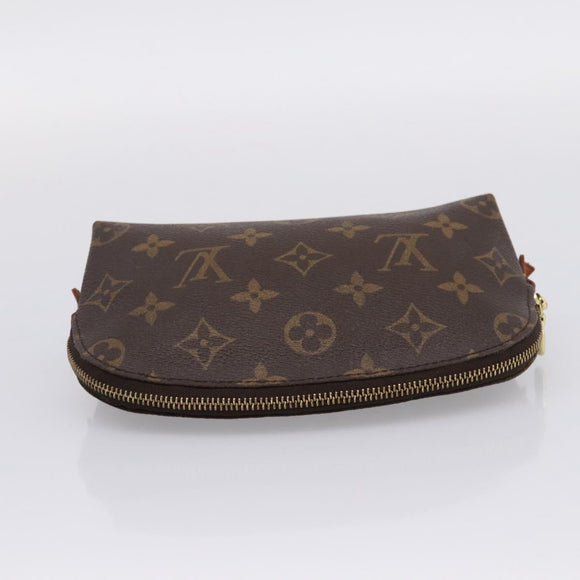 LOUIS VUITTON Monogram Pochette Cosmetic PM Pouch M43998 LV Auth BA16371