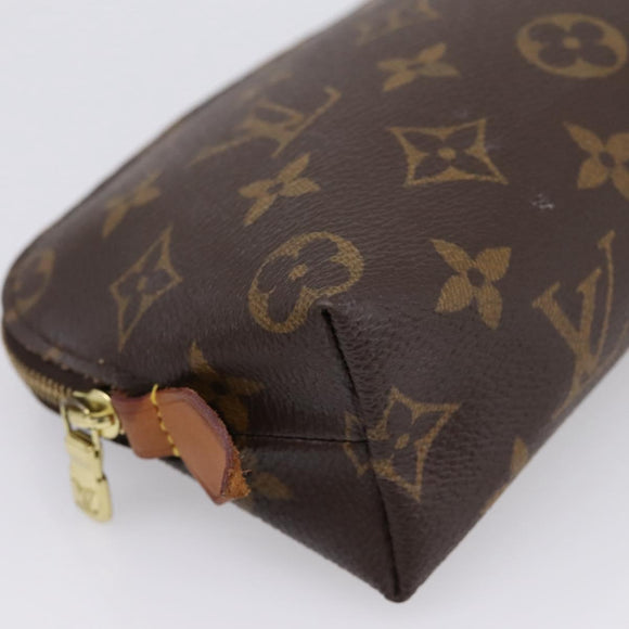 LOUIS VUITTON Monogram Pochette Cosmetic PM Pouch M43998 LV Auth BA16371