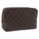 LOUIS VUITTON Monogram Trousse Toilette 28 Clutch Bag M47522 LV Auth BA16372-1