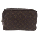 LOUIS VUITTON Monogram Trousse Toilette 28 Clutch Bag M47522 LV Auth BA16372-2
