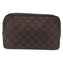 LOUIS VUITTON Monogram Trousse Toilette 28 Clutch Bag M47522 LV Auth BA16372-3