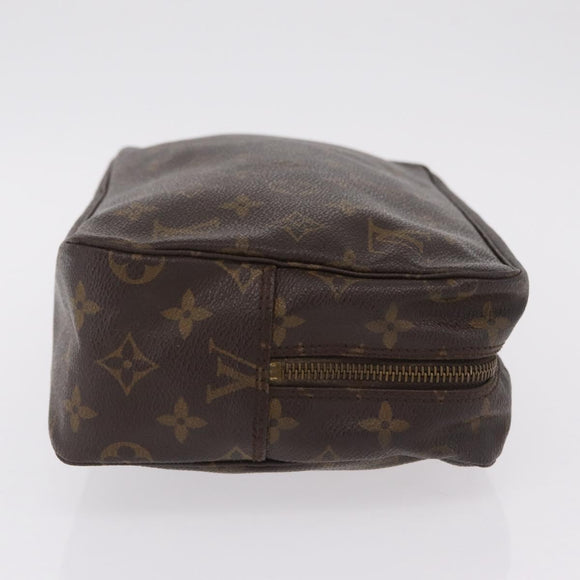 LOUIS VUITTON Monogram Trousse Toilette 28 Clutch Bag M47522 LV Auth BA16372