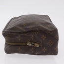 LOUIS VUITTON Monogram Trousse Toilette 28 Clutch Bag M47522 LV Auth BA16372-5