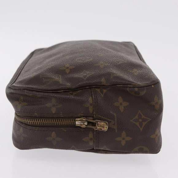 LOUIS VUITTON Monogram Trousse Toilette 28 Clutch Bag M47522 LV Auth BA16372