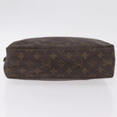 LOUIS VUITTON Monogram Trousse Toilette 28 Clutch Bag M47522 LV Auth BA16372-8