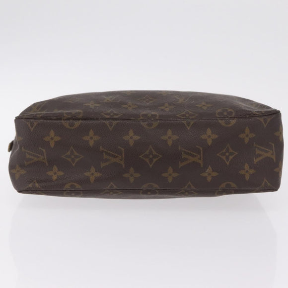 LOUIS VUITTON Monogram Trousse Toilette 28 Clutch Bag M47522 LV Auth BA16372
