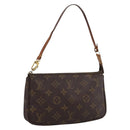 LOUIS VUITTON Monogram Pochette Accessoires Pouch M51980 LV Auth BA16373-1