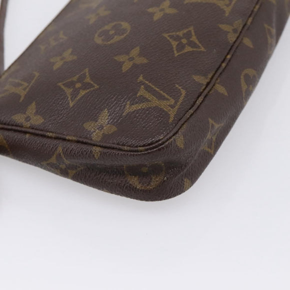 LOUIS VUITTON Monogram Pochette Accessoires Pouch M51980 LV Auth BA16373
