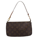 LOUIS VUITTON Monogram Pochette Accessoires Pouch M51980 LV Auth BA16373-2