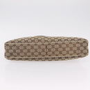 GUCCI GG Canvas Tote Bag Beige Gold 121023 Auth BA16377-6