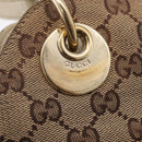 GUCCI GG Canvas Tote Bag Beige Gold 121023 Auth BA16377-18