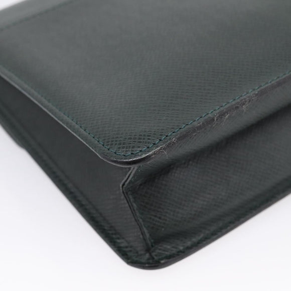 LOUIS VUITTON Taiga Pochette Kourad Clutch Bag Epicea M30194 LV Auth BA16378