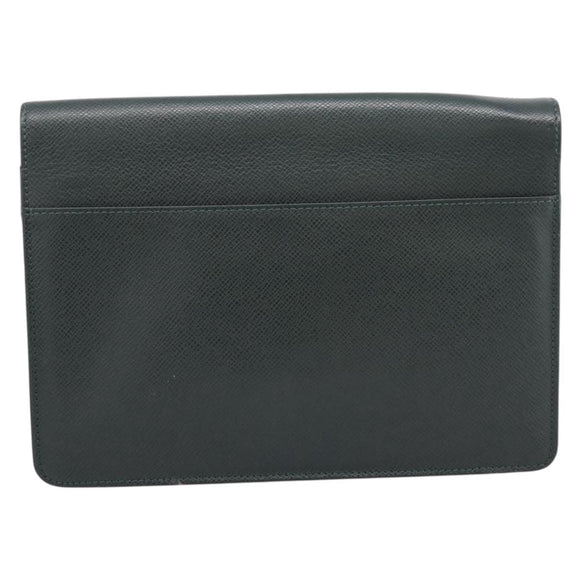 LOUIS VUITTON Taiga Pochette Kourad Clutch Bag Epicea M30194 LV Auth BA16378