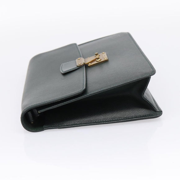 LOUIS VUITTON Taiga Pochette Kourad Clutch Bag Epicea M30194 LV Auth BA16378