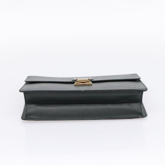 LOUIS VUITTON Taiga Pochette Kourad Clutch Bag Epicea M30194 LV Auth BA16378