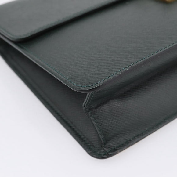 LOUIS VUITTON Taiga Pochette Kourad Clutch Bag Epicea M30194 LV Auth BA16378