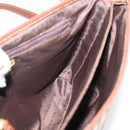 BURBERRY Nova Check Shoulder Bag PVC Beige Gold Auth BA16379-19