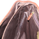 BURBERRY Nova Check Shoulder Bag PVC Beige Gold Auth BA16379-20