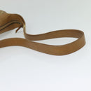 GUCCI Micro GG Canvas Shoulder Bag Beige Gold Auth BA1638-7