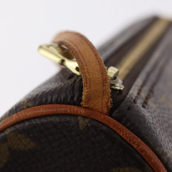 LOUIS VUITTON Monogram Papillon Pouch LV Auth BA16380