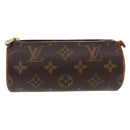 LOUIS VUITTON Monogram Papillon Pouch LV Auth BA16380-2