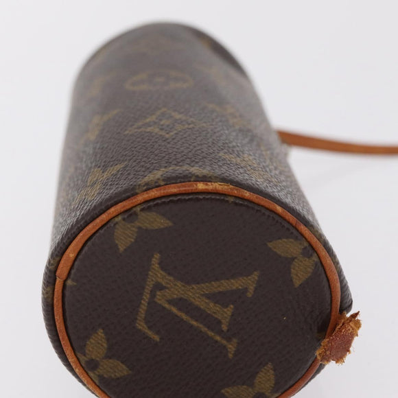 LOUIS VUITTON Monogram Papillon Pouch LV Auth BA16380
