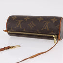 LOUIS VUITTON Monogram Papillon Pouch LV Auth BA16380-7