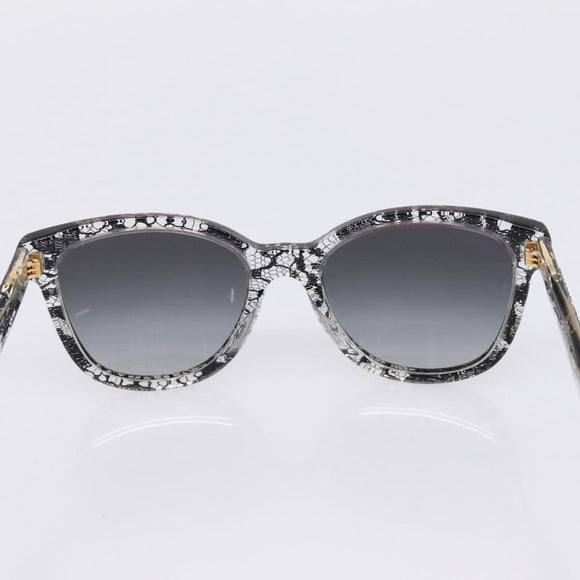 Dolce & Gabbana Sunglasses Plastic Black Gold Auth BA16381V