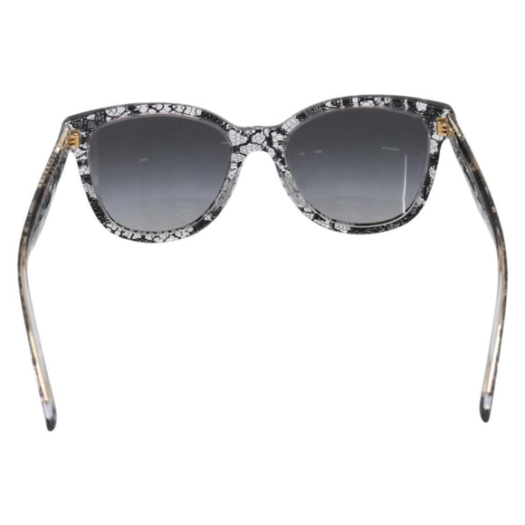 Dolce & Gabbana Sunglasses Plastic Black Gold Auth BA16381V